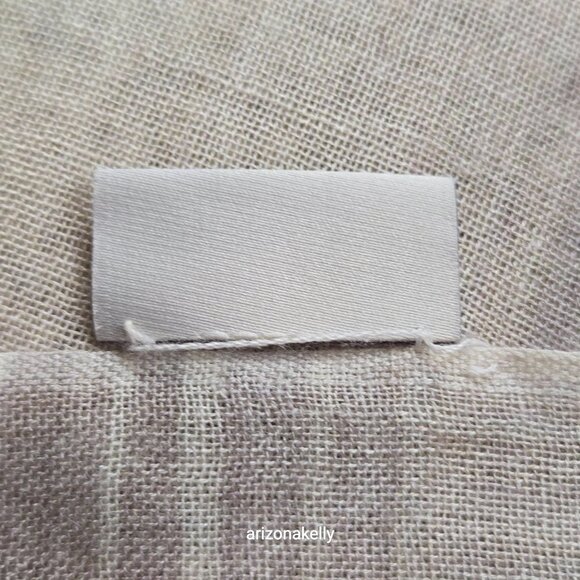 Kinross Silk & Cashmere Lightweight Scarf in Neutral Colors - Picture 11 of 11